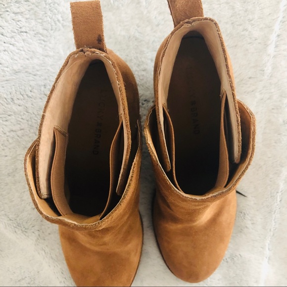 Lucky Brande Suede Boots - Picture 3 of 4